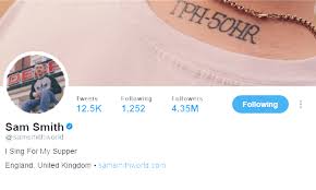 The first, an equal sign on his wedding finger, is a pointed. We Finally Know What Sam Smith S Rumoured Comeback Album Title Tph 50hr Means Capital