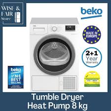 Though not as well known in singapore, it is actually popular in the uk (one in 3 machines in the uk are either. Beko 8kg Tumble Dryer Shopee Singapore