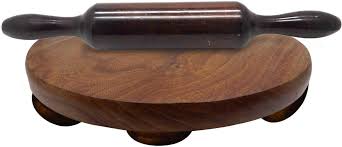 This is the new ebay. Wooden Handmade Chakla Belan Set For Roti Maker Circular Board Kitchenware Use Wooden Rolling Pin Round Serving Board Indoor Outdoor Use 11 Inch Buy Online In Aruba At Aruba Desertcart Com Productid 47846053