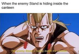 When Inside The Canteen The Enemy Stand Is Hiding