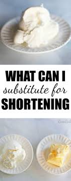 For example, butter is the best alternative for shortening when it comes to cookies because it has the perfect combination of fat and water. What Is Shortening What Are Shortening Substitutes Rose Bakes