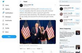 One of our favorites by lil' wayne is when he says: Lil Wayne Tweets Picture With President Donald Trump Miami Herald