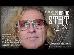 Roine Stolt (Swedish guitarist, vocalist and composer. A major figure in  Sweden's rock history.)