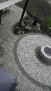 Techo Bloc Blu 60 With Villagio Banding Gas Firepit And Aquabasin Make For A Relaxing Backyard In 2020 Relaxing Backyard Patio Pavers Design Fire Pit Landscaping