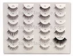 Five pairs of natural #110 lashes False Lashes Review Ardell Lashes Korean Eye Makeup Makeup Addict