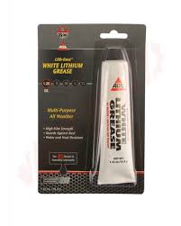 Always remember that grease is for your gears and oil is for everything else. 17 130 Ags Lith Ease White Lithium Grease 1 25oz Amre Supply
