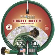 Buy products such as platinum series aquastretch expandable hose & storage reel 50', red/black at walmart and save. Flexon Part Fr1250c Flexon 1 2 In Dia X 50 Ft Light Duty Garden Hose Garden Hoses Home Depot Pro