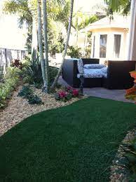 Synthetic Turf Lawn Backyard Thinking About Doing This At Least In Part Of The Yard Artificial Grass Backyard Grasses Landscaping California Landscaping