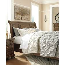 Made of veneers, wood and engineered wood. Signature Design By Ashley Beds Flynnter B719 King Sleigh Storage Bed King From Furniture King Pembroke Inc