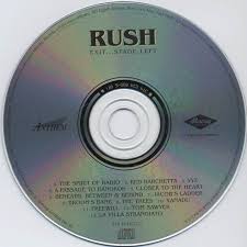 The album was recorded mostly on march 27, 1981 at the forum in montreal with tracks point of view of the performer, as opposed to the point of view of the audience, which can be seen on the cover art. Rush Exit Stage Left Album Artwork