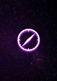 Safari Icon Dark Purple Aesthetic Neon Purple Purple Wallpaper Iphone Illustrated pastel icon app packs for ios 14. safari icon dark purple aesthetic