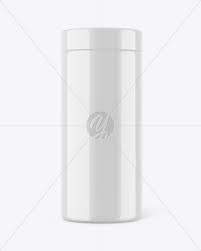 Download Matte Protein Jar Mockup In Jar Mockups On Yellow Images Object Mockups PSD Mockup Templates