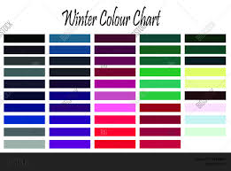 Winter Colour Swatch Image Photo Free Trial Bigstock