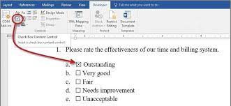 Though, how to make a clickable checkbox in word is addressed later in this article. Microsoft Word Developing Checklists In Word Journal Of Accountancy