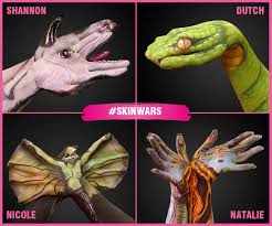 Skin Wars Hand Paint Skin Wars Body Painting Hand Painted