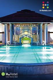 Etwas Ausserhalb Des Ortes Gelegen Bietet Das H Hotel Limes Thermen Aalen Viel Ruhe Eine Grune Umgebung Und 4 Sterne Komfort Die Direkte In 2020 Therme Hotels Hotel