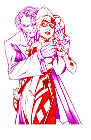 Learn how to draw harley quinn and joker pictures using these outlines or print just for coloring. Pin On Harley Quinn