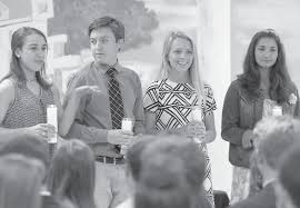 New GBHS National Honor Society members inducted