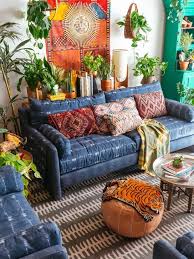 What they had was a mishmash that came from thrift stores and was gathered up on the curb on trash day. Creating Beautiful Spaces Bohemian Home Inspiration Bohemian Living Rooms Bohemian Style Living Room Hippie House