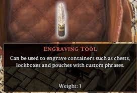 Engraving Tool Official Legends Of Aria Wiki