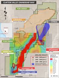 According to a report on lithium brine deposits from the united states geological survey (usgs), the clayton valley covers roughly 100 square kilometers. Spearmint Resources Discovers Lithium In All 10 Holes Drilled On Its Lithium Clay Project In Clayton Valley Nevada Junior Mining Network
