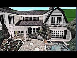 Rhode Island Summer Mansion 50k Bloxburg Speedbuild Youtube Beautiful House Plans House Plans Mansion Model House Plan
