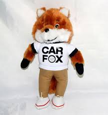 Car Fax Plush Fox Talking Advertising 10 Inch Stuffed Animal Mascot Memorabilia Carfax Stofftiere Tiere Stoff