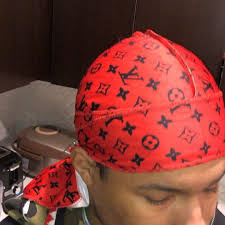 Durags For The Culture On Instagram Black Friday Has Started Red Black Lv 25 New Designs Out Now Link In Bio Shop Black And Red Red Black Friday