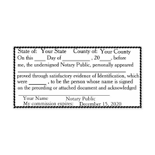 Our consular officers can certify true copies of original canadian documents such as birth, marriage and death certificates. Scalloped Border Notary Public Acknowledgement Self Inking Stamp Zazzle Com Self Inking Stamps Notary Public Business Stamps