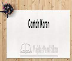Dalam demo ini kami memberikan contoh artikel seo kami dan jasa gratis update blog. Contoh Koran Definisi Dan Contoh Contoh Koran