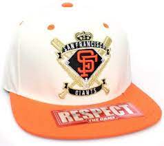 San Francisco Giants Flat Bill Crest Style Snapback Hat Cap White Orange Mlb 16 99 Shopping Snapback Hats Hats