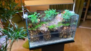 Waterfall has a tube to connect to small pump (water pump not included in this kit) and pump cover. 83 Making An Aquaterrarium With Two Flowing Waterfalls Ideas Diy Waterfall Waterfall Aquarium Craft