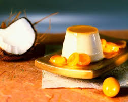 Frisch Leckere Kostlichkeit Kokoscreme Mit Kumquats Rezept Kokoscreme Lebensmittel Essen Lecker