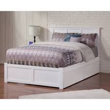 Best platform beds platform bed with storage full bed with storage bed storage linen storage furniture decor bedroom furniture upholstered full bed bed dimensions. Madison Full Platform Bed With Flat Panel Foot Board And 2 Urban Bed Drawers In White Overstock 12852078