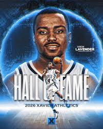 Congrats to the newest members of 2025-26 Xavier University Athletics Hall  of Fame Class: Drew Lavender ('08) from men's basketball, Melanie Balcomb  from women's basketball and Andy Pope ('06) from men's golf.