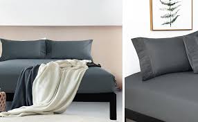 Set lenzuola matrimoniali per materasso 160x200. Bedsure Completo Letto Lenzuola Matrimoniale Set Lenzuola Matrimoniale 160x200 Con Lenzuola Sopra 240x280cm E 2 Federe 50x80 In Microfibra Parure Lenzuola Colore Grigio Scuro Amazon It Casa E Cucina