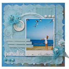 Paradise Found New Zva Creative Beach Scrapbook Layouts Vacation Scrapbook Photo Scrapbook