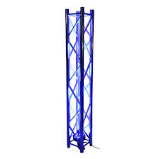 Stage lighting truss stand for pro audio mount lights and speakers. F34 Square Truss Straight Segment 2m Stagedrop