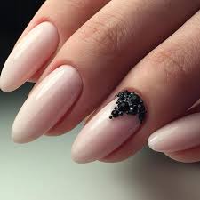 Pink nail art design with abstract detail on top. Gorgeous Light Pink Nails Naildesignsjournal Com