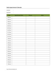 They don't truly desire to pay anything for it, yet they do anyhow. Daily Appointment Calendar Template Appointment Calendar Daily Calendar Template Appointment Planner