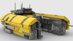 At roughly 70 meters in length and carrying numerous mounted support weapons and materiel caches, the m510's most significant attribute. Deep Space Miner Mammoth Lego