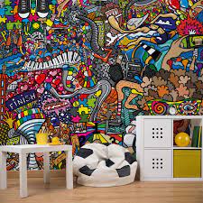 Graffiti Wallpaper Street Art Wallpapers By Wallsauce Graffiti Wallpaper Graffiti Bedroom Graffiti Wall Art