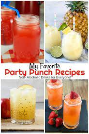 My Favorite Party Punch Recipes Punch Recipes Party Punch Recipes Alcoholic Punch Recipes