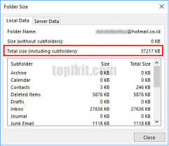 Cara cek kapasitas email gmail. Cara Mengetahui Ukuran Mailbox Akun Anda Di Microsoft Outlook