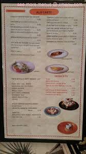 online menu of tequilas restaurant