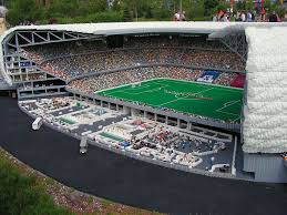Lego Allianz Arena Fussballstadion Architektur Stadion