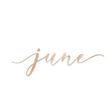 The month is named after the roman goddess juno, wife of jupiter and equivalent to the greek goddess hera. Hello June Bye Bye May Labsalliebe