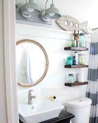 Try the 39 diy nautical decor ideas below and bring a fresh, invigorating feeling of the sea home with you. Small Nautical Bathroom Makeover With Diy Ideas Nautical Bathroom Decor Bathroom Makeover Nautical Bathrooms
