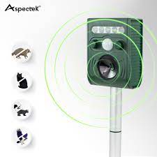 Targets pest animals and rodents. Solar Powered Ultrasonic Animal And Bird Repeller Aspectek