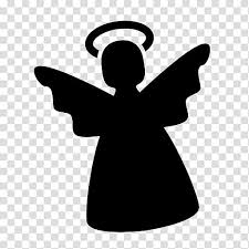 Christmas Ornament Angel Silhouette Christmas Tree Christmas Transparent Background Png Clipart Hiclipart